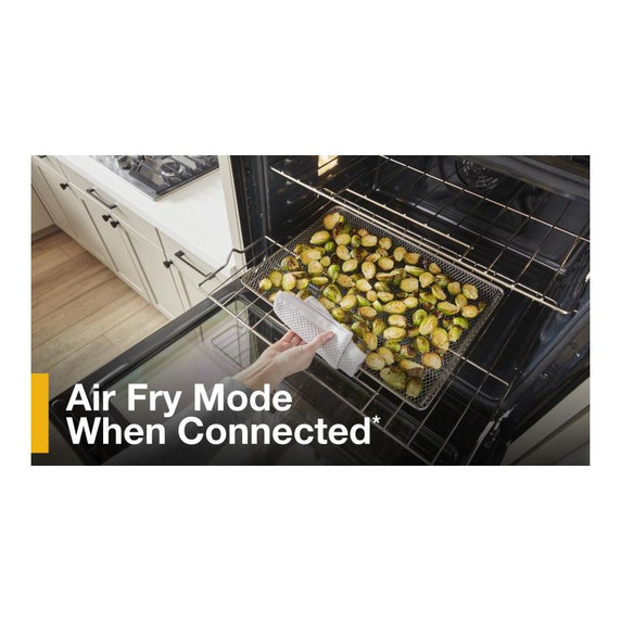 Whirlpool® 5.7 Total Cu. Ft. Combo Wall Oven with Air Fry When Connected WOEC5027LZ Whirlpool® 5.7 Total Cu. Ft. Combo Wall Oven with Air Fry When Connected WOEC5027LZ