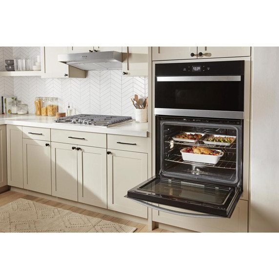 Whirlpool® 5.7 Total Cu. Ft. Combo Wall Oven with Air Fry When Connected WOEC5027LZ