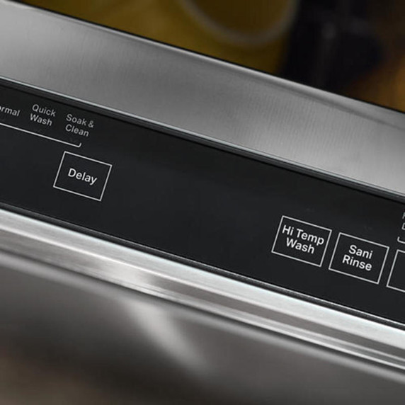 Whirlpool® 24” Stainless Steel Dishwasher with AI Intelligent Wash - 47 dBA WDTA50SAKV