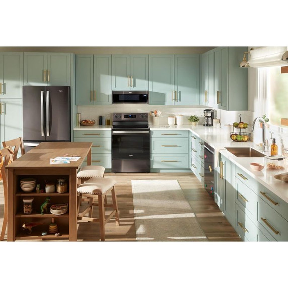 Whirlpool® 24” Stainless Steel Dishwasher with AI Intelligent Wash - 47 dBA WDTA50SAKV