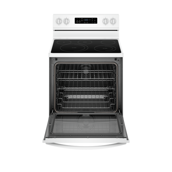 Whirlpool® 6.4 Cu. Ft. Freestanding Electric Range with Frozen Bake™ Technology YWFE775H0HW