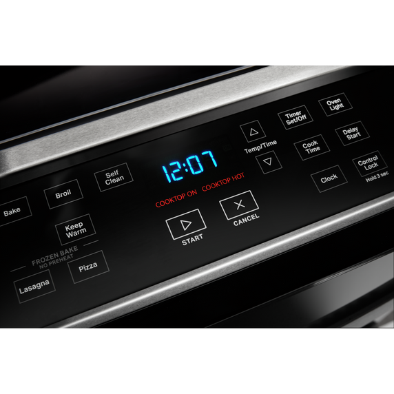 4.8 Cu. Ft. Whirlpool® Electric Range with Frozen Bake™ Technology YWEE515S0LW