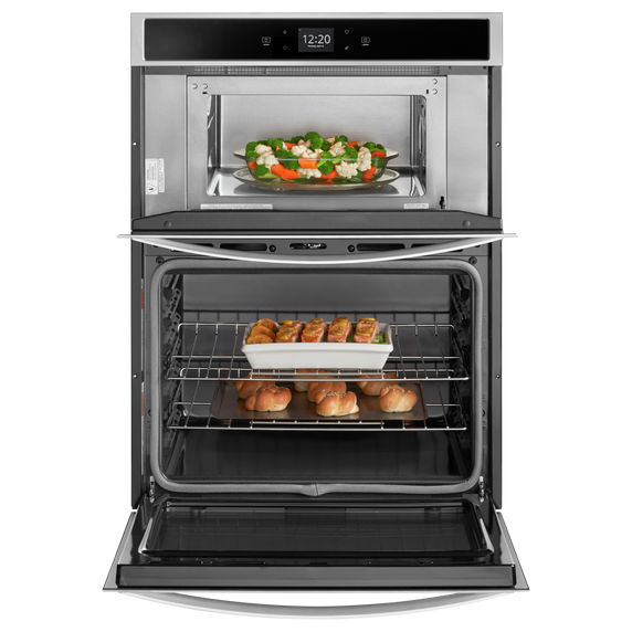 6.4 cu. ft. Smart Combination Wall Oven with Touchscreen WOC54EC0HS