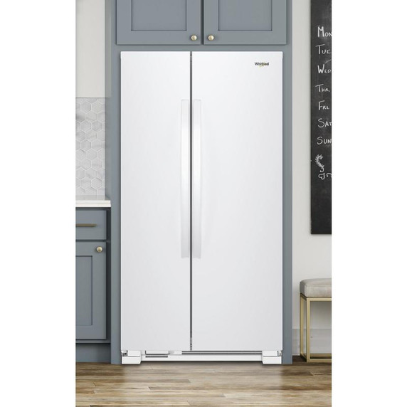 Whirlpool® 33-inch Wide Side-by-Side Refrigerator - 22 cu. ft. WRS312SNHW