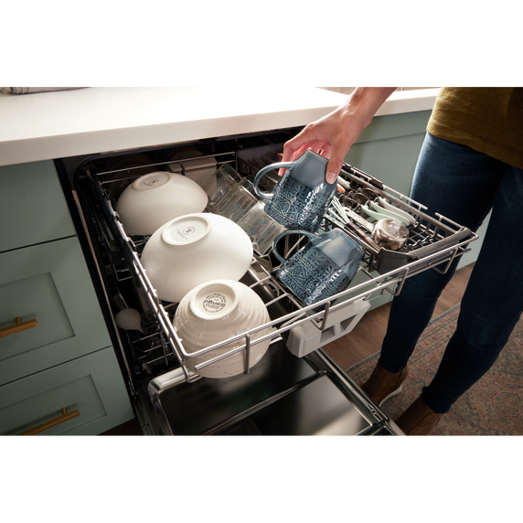 Whirlpool® Fingerprint Resistant Quiet Dishwasher with 3rd Rack & Large Capacity WDTA80SAKZ