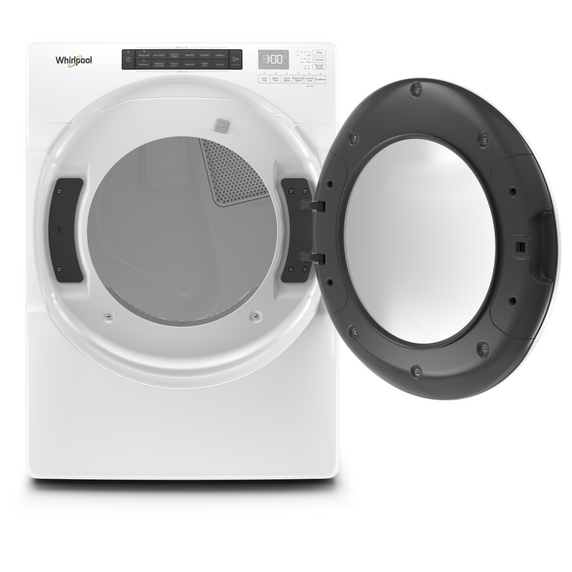 Whirlpool® 7.4 cu.ft Front Load Electric Dryer with Intiutitive Touch Controls, Advanced Moisture Sensing YWED5620HW