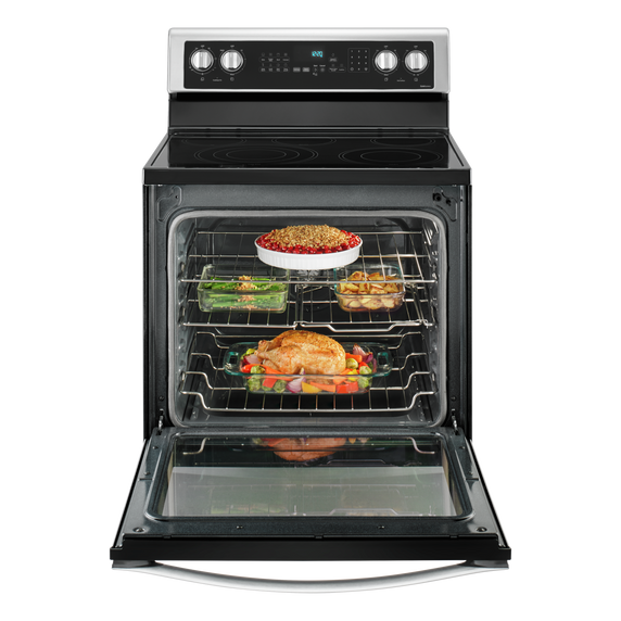 Whirlpool® 6.4 Cu. Ft. Freestanding Electric Range with True Convection YWFE745H0FS