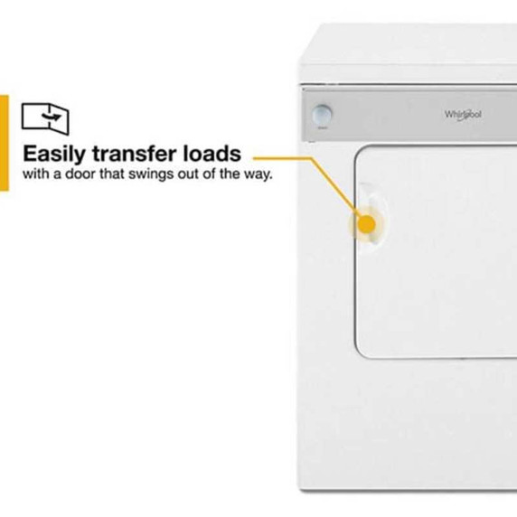 Whirlpool® 3.4 cu.ft. Compact Electric Dryer with AccuDry™ Drying System LDR3822PQ