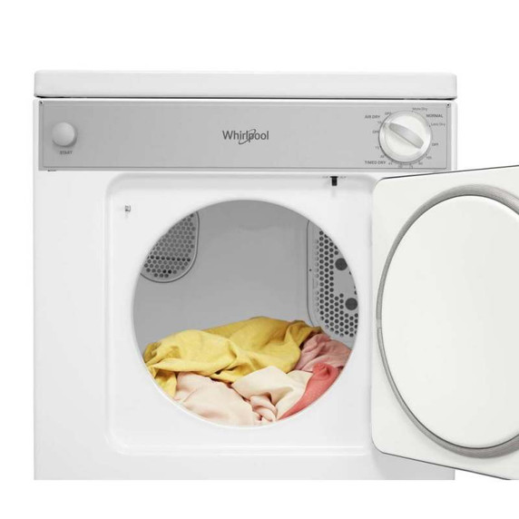 Whirlpool® 3.4 cu.ft. Compact Electric Dryer with AccuDry™ Drying System LDR3822PQ