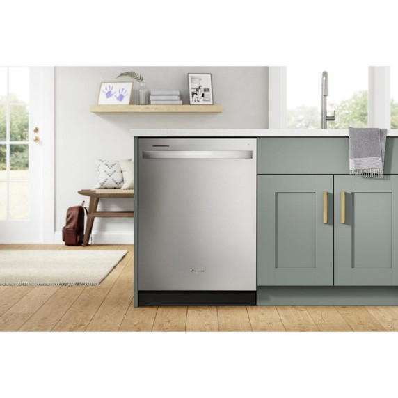 Whirlpool® 24” Stainless Steel Dishwasher with AI Intelligent Wash System - 47 dBA WDT750SAKZ
