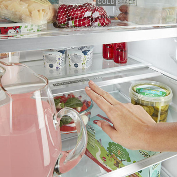 Whirlpool® 24-inch Wide Small Space Top-Freezer Refrigerator - 12.9 cu. ft. WRT313CZLZ