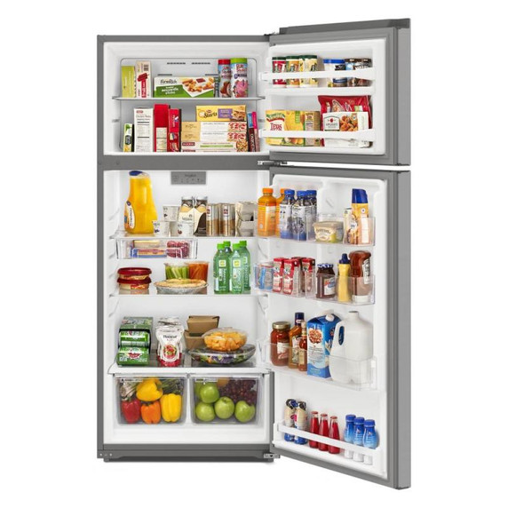 Whirlpool® 28-inch Wide Top-Freezer Refrigerator - 16.6 Cu. Ft. WRTX5328PM