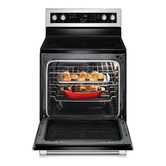 Maytag® 30-Inch Wide Electric Range with True Convection and Power Preheat - 6.4 CU. FT. YMER8800FZ