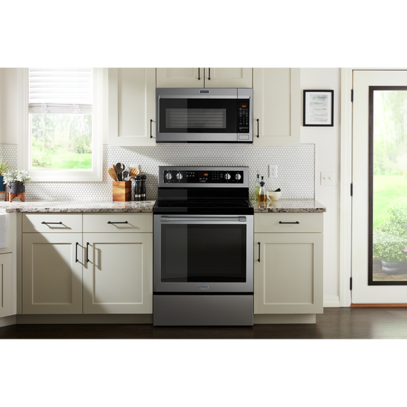 Maytag® 30-Inch Wide Electric Range with True Convection and Power Preheat - 6.4 CU. FT. YMER8800FZ