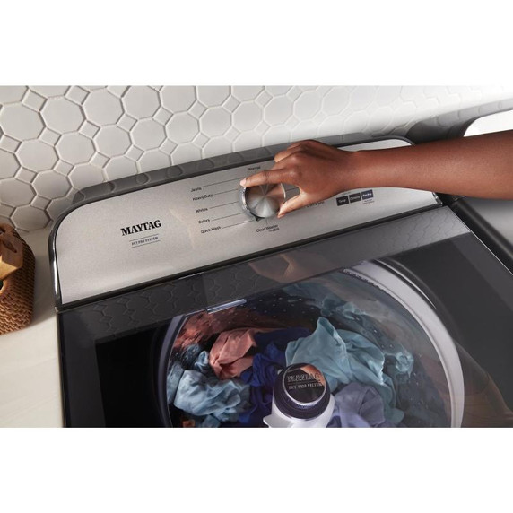 Maytag® Pet Pro Top Load Washer - 5.4 cu. ft. IEC MVW6500MBK Maytag® Pet Pro Top Load Washer - 5.4 cu. ft. IEC MVW6500MBK