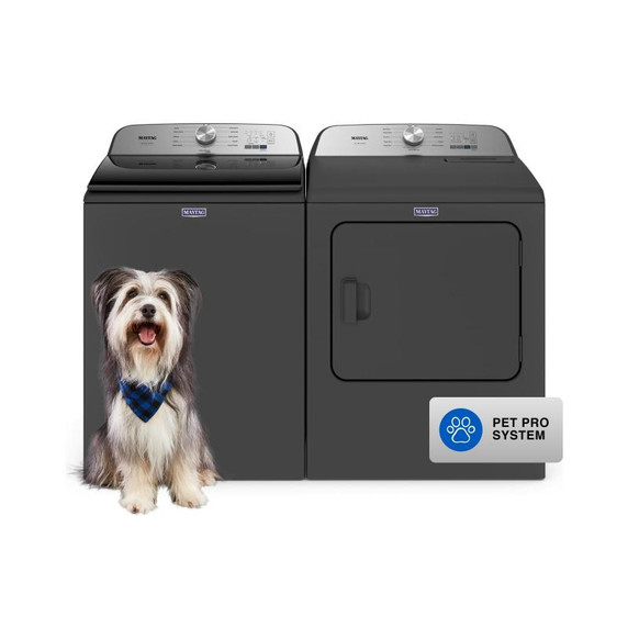 Maytag® Pet Pro Top Load Washer - 5.4 cu. ft. IEC MVW6500MBK Maytag® Pet Pro Top Load Washer - 5.4 cu. ft. IEC MVW6500MBK