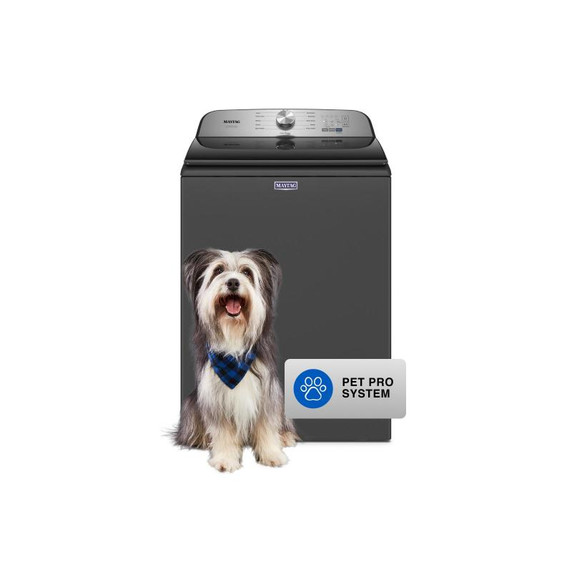 Maytag® Pet Pro Top Load Washer - 5.4 cu. ft. IEC MVW6500MBK Maytag® Pet Pro Top Load Washer - 5.4 cu. ft. IEC MVW6500MBK