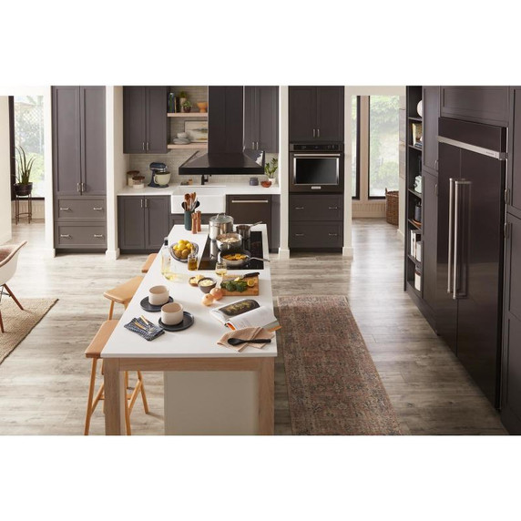 Kitchenaid® 36" Island-Mount, 3-Speed Canopy Hood KVIB606DBS