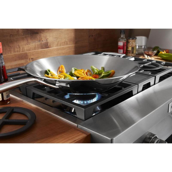 KitchenAid® 30'' 4-Burner Commercial-Style Gas Rangetop KCGC500JSS