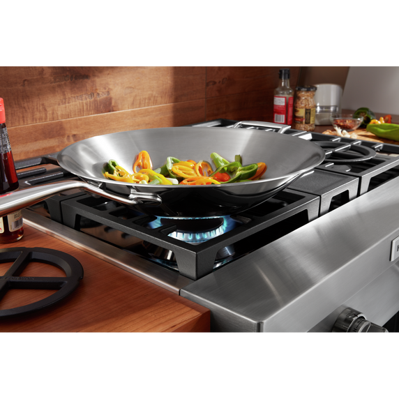 KitchenAid® 30'' 4-Burner Commercial-Style Gas Rangetop KCGC500JSS