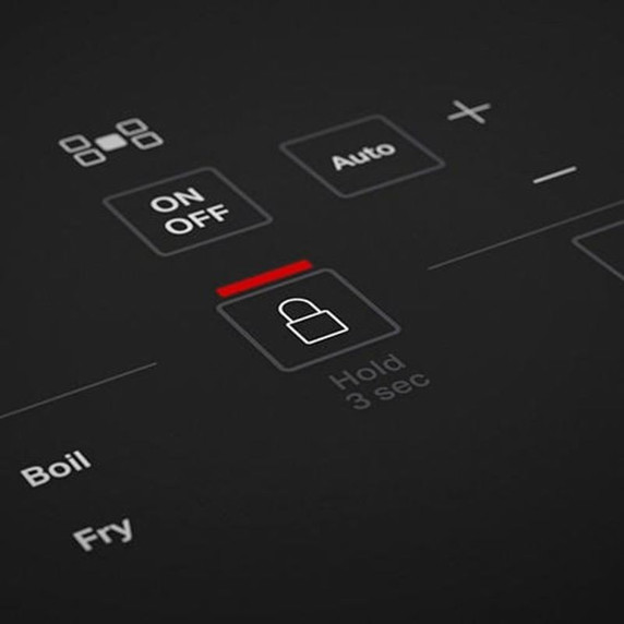 Kitchenaid® 36-Inch 5-Element Sensor Induction Cooktop KCIG556JBL