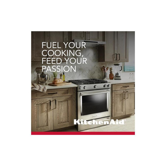 Kitchenaid® 30-Inch 5-Burner Gas Convection Front Control Range KSGG700ESS Kitchenaid® 30-Inch 5-Burner Gas Convection Front Control Range KSGG700ESS