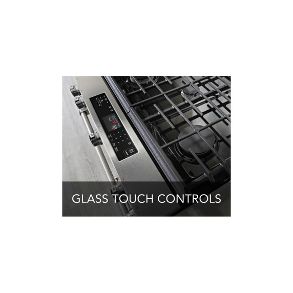 Kitchenaid® 30-Inch 5-Burner Gas Convection Front Control Range KSGG700ESS Kitchenaid® 30-Inch 5-Burner Gas Convection Front Control Range KSGG700ESS