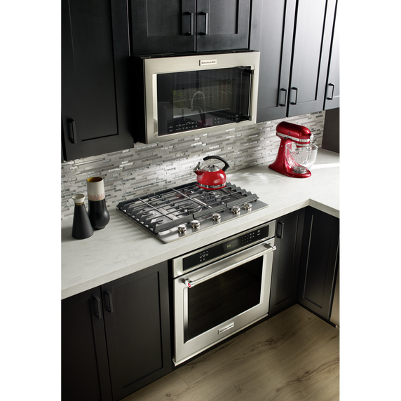 Kitchenaid® 30 Single Wall Oven with Even-Heat™ True Convection KOSE500ESS