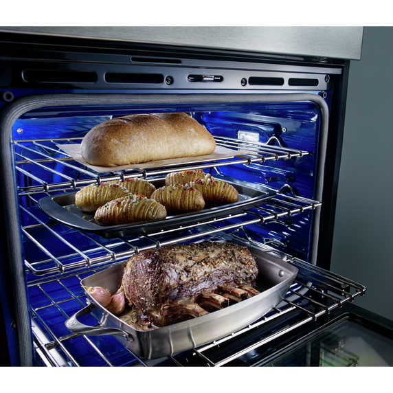 Kitchenaid® 27 Combination Wall Oven with Even-Heat™  True Convection (lower oven) KOCE507ESS