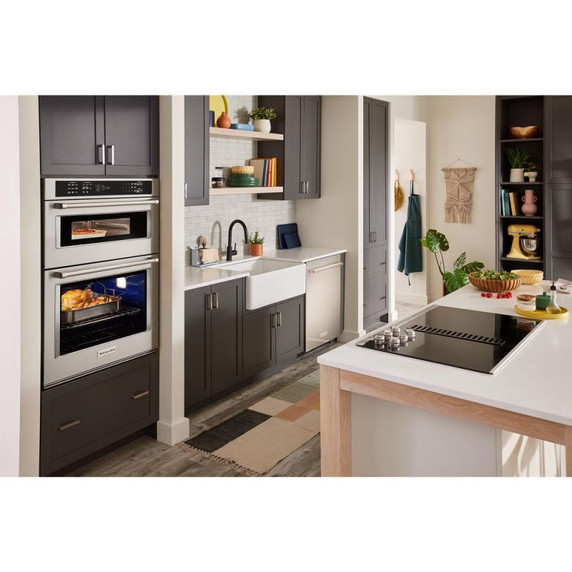 Kitchenaid® 36" Electric Downdraft Cooktop with 5 Elements KCED606GSS