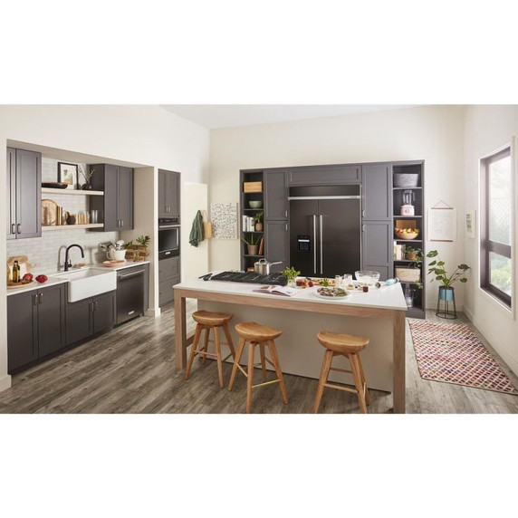 Kitchenaid® 36" 5 Burner Gas Downdraft Cooktop KCGD506GSS