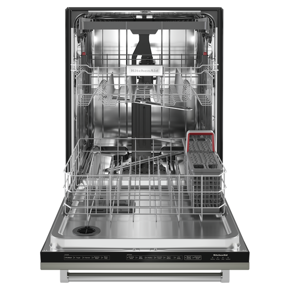 Kitchenaid® 39 dBA Panel-Ready Dishwasher with Third Level Utensil Rack KDTE304LPA