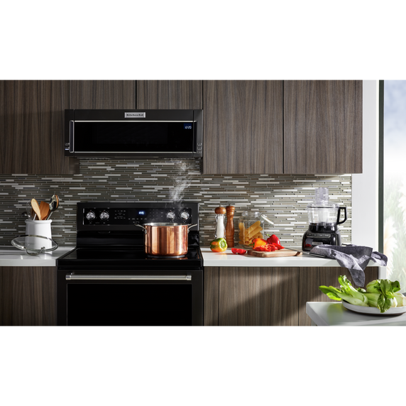 Kitchenaid® 900-Watt Low Profile Microwave Hood Combination YKMLS311HBS