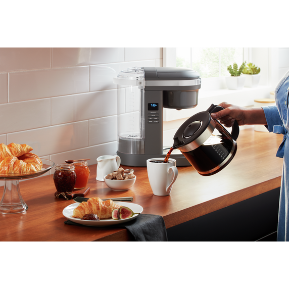 Kitchenaid® 12 Cup Drip Coffee Maker with Spiral Showerhead KCM1208DG