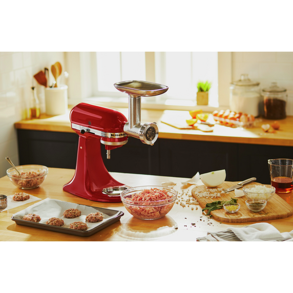 Kitchenaid® Metal Food Grinder Attachment KSMMGA