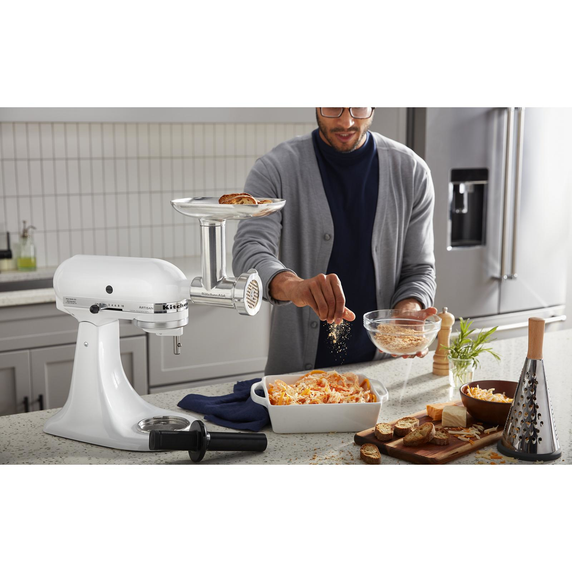 Kitchenaid® Metal Food Grinder Attachment KSMMGA