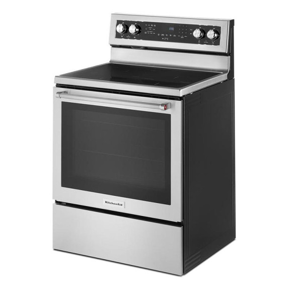Kitchenaid® 30-Inch 5-Element Electric Convection Range YKFEG500ESS Kitchenaid® 30-Inch 5-Element Electric Convection Range YKFEG500ESS