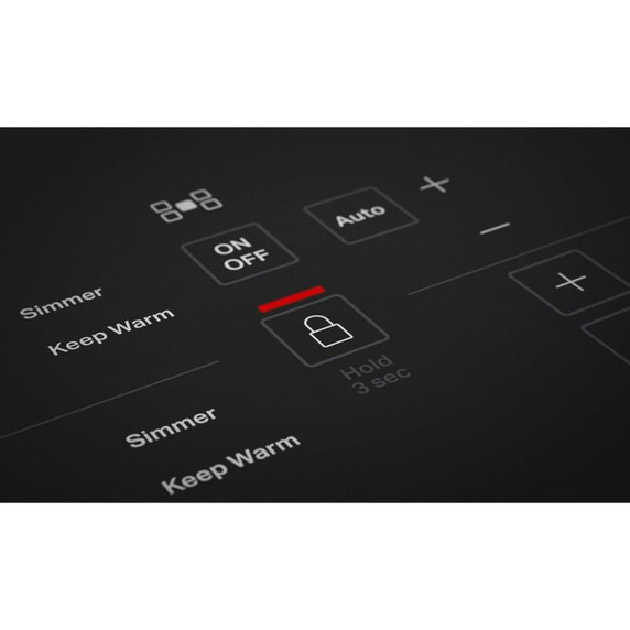 Kitchenaid® 30-Inch 5-Element Sensor Induction Cooktop KCIG550JSS