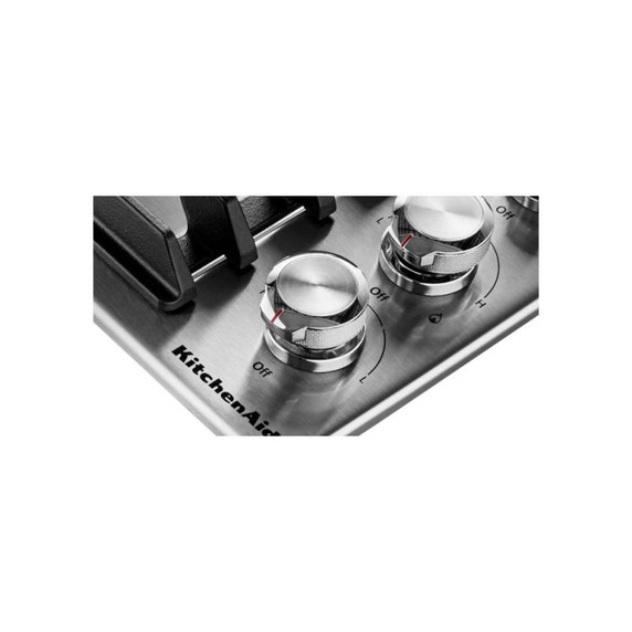 Kitchenaid® 30" 4 Burner Gas Downdraft Cooktop KCGD500GSS