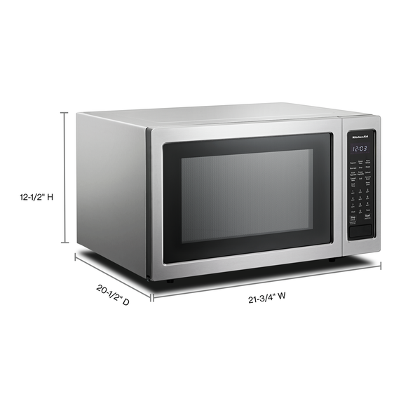 21 3/4" Countertop Convection Microwave Oven - 1000 Watt KMCC5015GSS