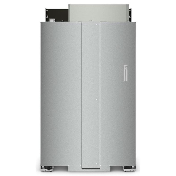Kitchenaid® 30 Cu. Ft. 48" Built-In Side-by-Side Refrigerator with PrintShield™ Finish KBSN708MBS