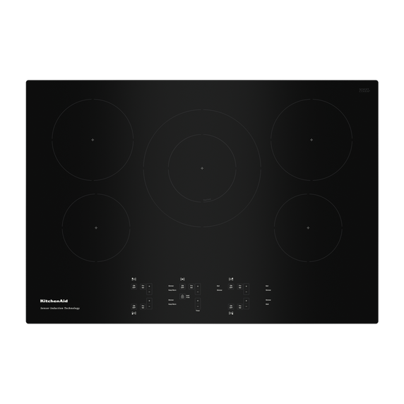 Kitchenaid® 30-Inch 5-Element Sensor Induction Cooktop KCIG550JBL