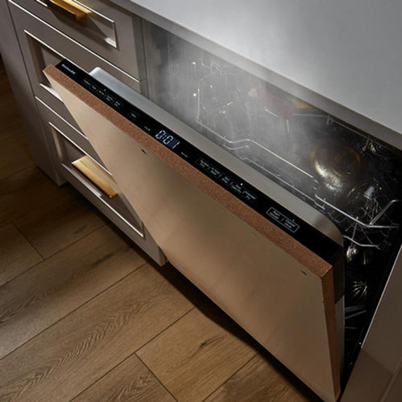 Kitchenaid® 39 dBA PrintShield™ Finish Flush-to-Cabinet Dishwasher with FreeFlex™ Fit Third Level Rack KDTF924PPA