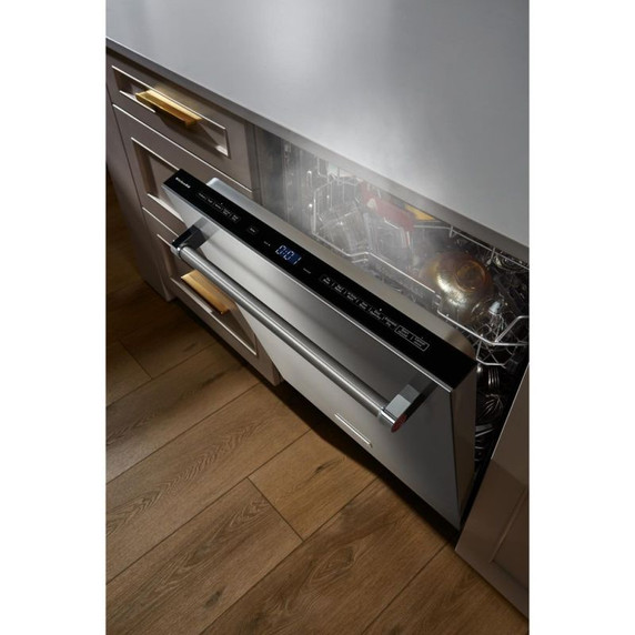 Kitchenaid® 39 dBA PrintShield™ Finish Flush-to-Cabinet Dishwasher with FreeFlex™ Fit Third Level Rack KDTF924PPS