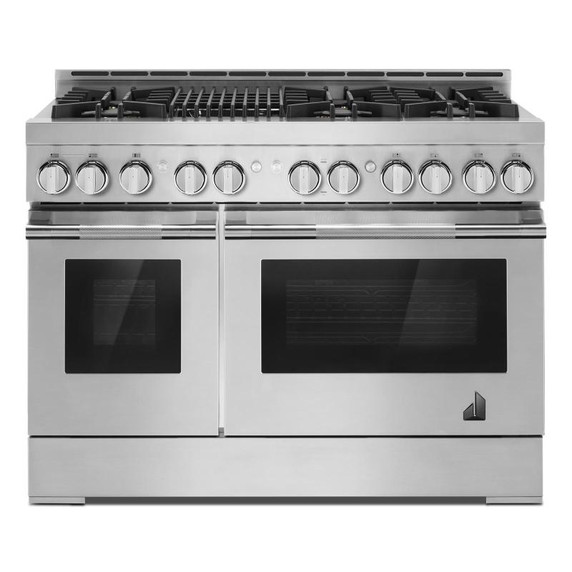 Jennair® 48" RISE™ Gas Professional-Style Range with Infrared Grill JGRP648HL