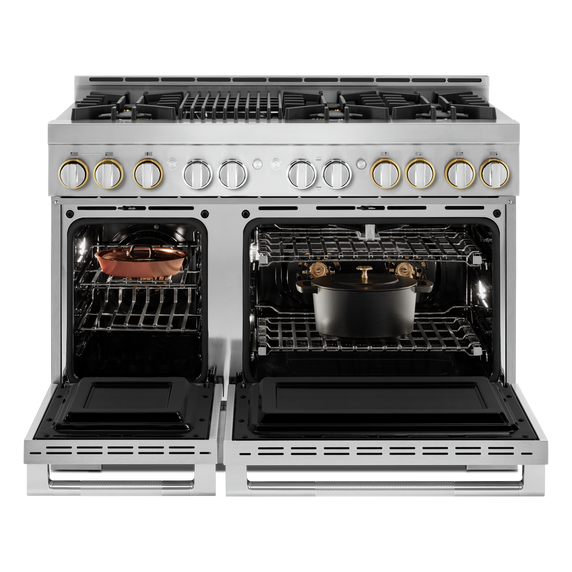 Jennair® RISE™ 48 Gas Professional-Style Range with Grill JGRP648HL