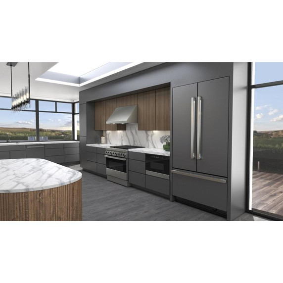 Jennair® 36" NOIR™ Dual-Fuel Professional-Style Range JDRP436HM