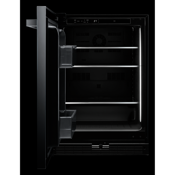 Jennair® NOIR™ 24 Under Counter Solid Door Refrigerator, Left Swing JURFL242HM