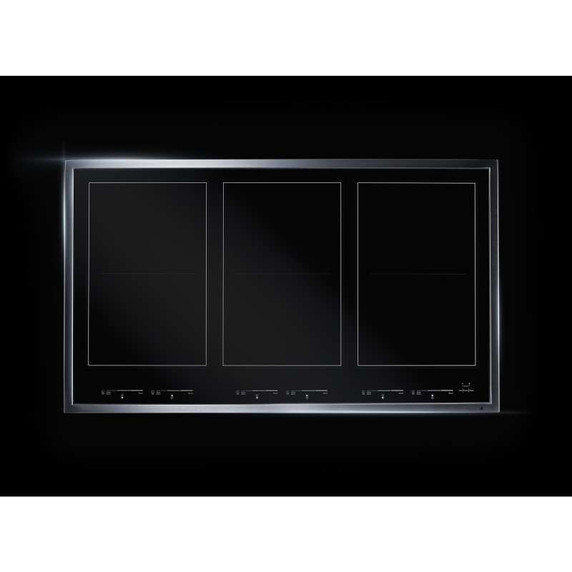 Jennair® 36" Lustre Stainless Induction Flex Cooktop JIC4736HS