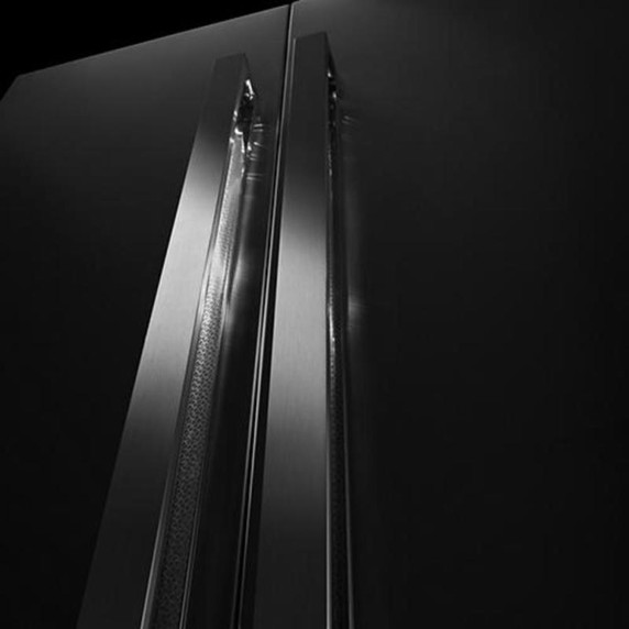 Jennair® Noir™ 36" (91.4 cm) Fully Integrated Built-In French Door Refrigerator Panel-Kit JBFFS36NHM